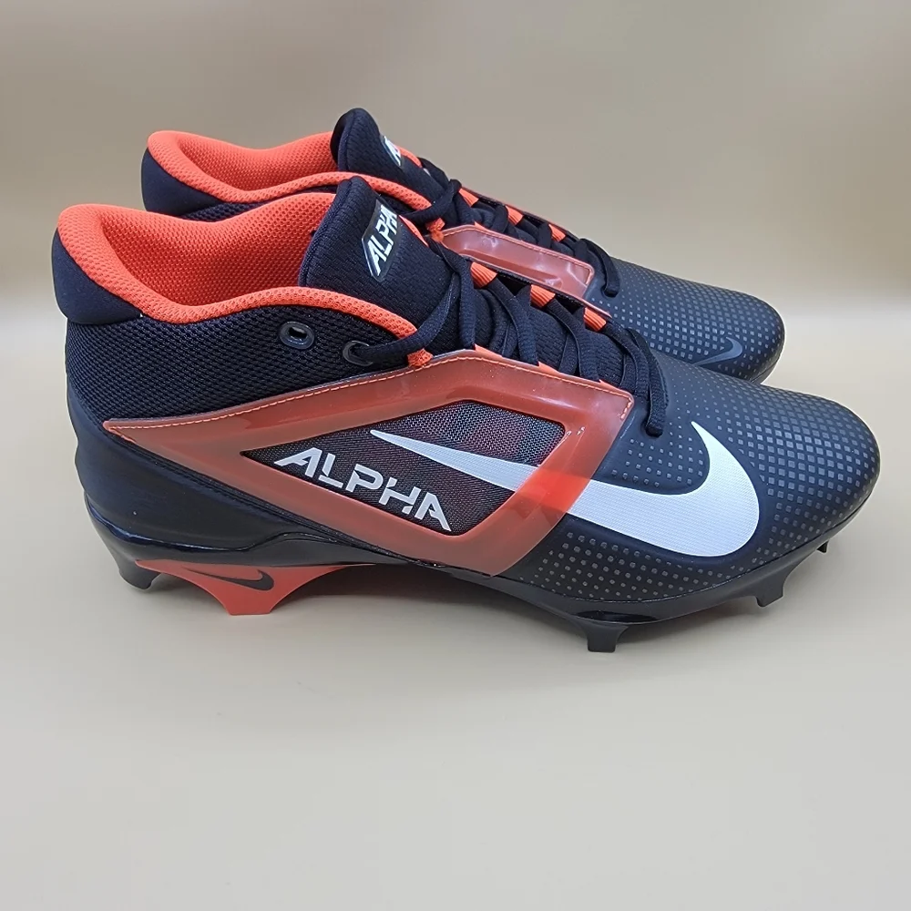 Nike Alpha Menace Pro 4 Oregon State Beavers Football Cleats Size 12 Wide Black